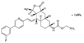 ZONTIVITY® (vorapaxar) Structural Formula Illustration