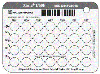 Begin the pack with the first pill in Row Illustration