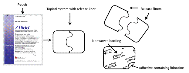 ZTLIDO Topical System - Illustration
