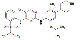 ZYKADIA® (ceritinib) Structural Formula Illustration