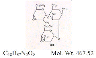 Tobramycin Structural Formula Illustration