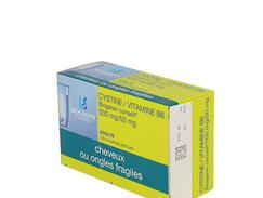 Cystine / vitamine b6 biogaran conseil 500 mg/50 mg, comprimé pelliculé, boîte de 120