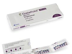 Galafold 123 mg, gélule, boîte de 1 plaquette thermoformée de 14