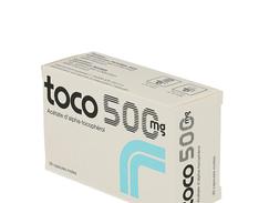 Toco 500 mg, capsule molle, étui de 30