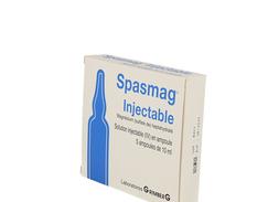 Spasmag injectable injectable iv boîte de 5 ampoules de 10 ml