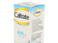 Caltrate 600 mg, comprimé pelliculé, boîte de 1 flacon de 60 comprimés enrobés sécables