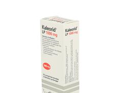 Kaleorid lp 1 000 mg comprimé à libération modifiée boîte de 30