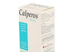 Calperos 500 mg, comprimé à sucer sécable, boîte de 60