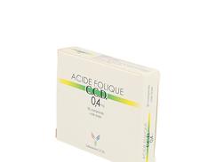 Acide folique ccd 0,4 mg, comprimé, boîte de 30