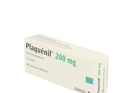 Plaquenil 200 mg, comprimé pelliculé, boîte de 30