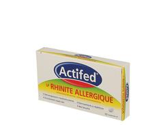 Actifed lp rhinite allergique, comprimé pelliculé à libération prolongée, boîte de 10