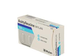 Acetylleucine mylan 500 mg, comprimé, boîte de 30