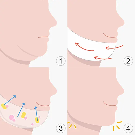 V Line Premium Face Lifting Mask