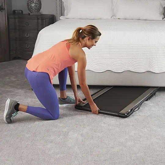 The Pace Reacting Ultraslim Treadmill