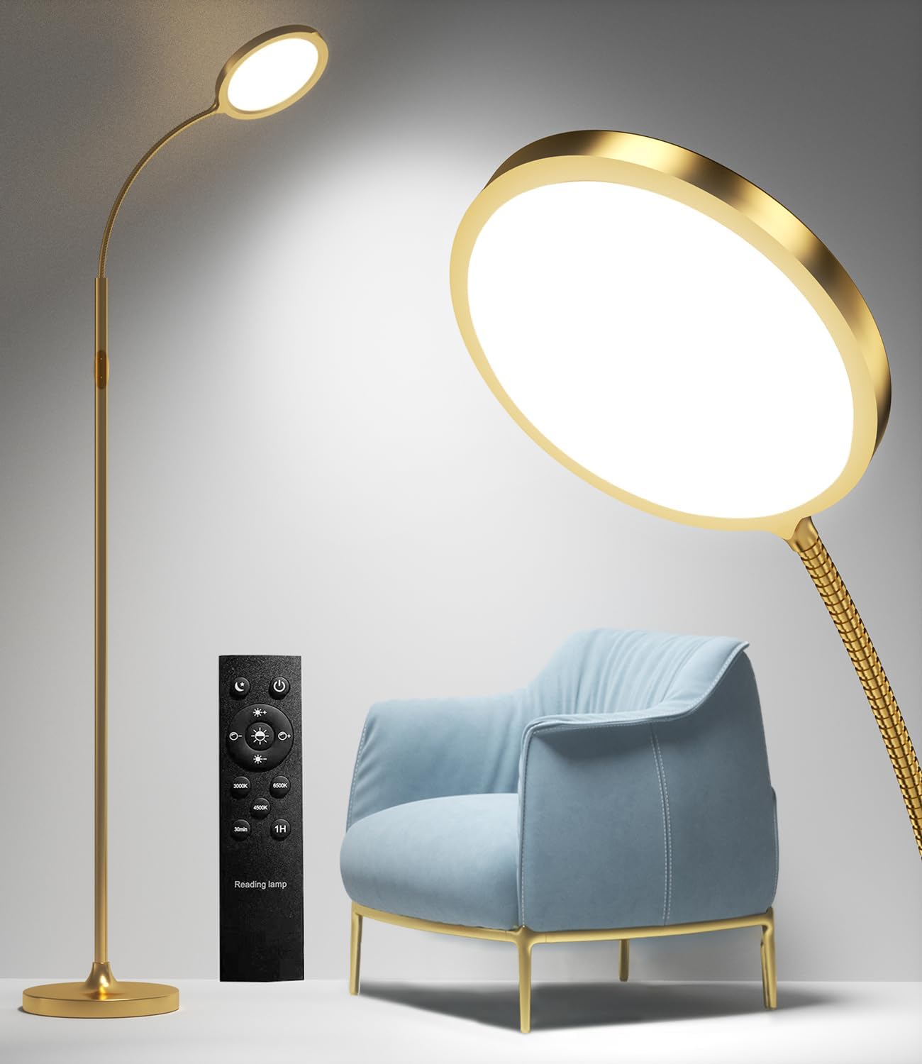 The Dimmable and Custom Color Temperature Standing Lamp