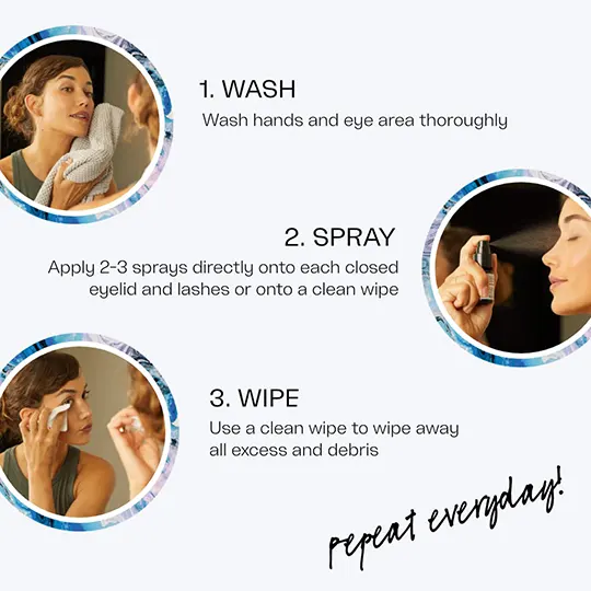 Avenova Eyelid and Eyelash Cleanser Spray